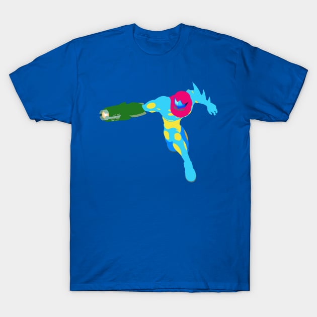 Metroid Fusion - Fusion Suit Samus T-Shirt by turpinator